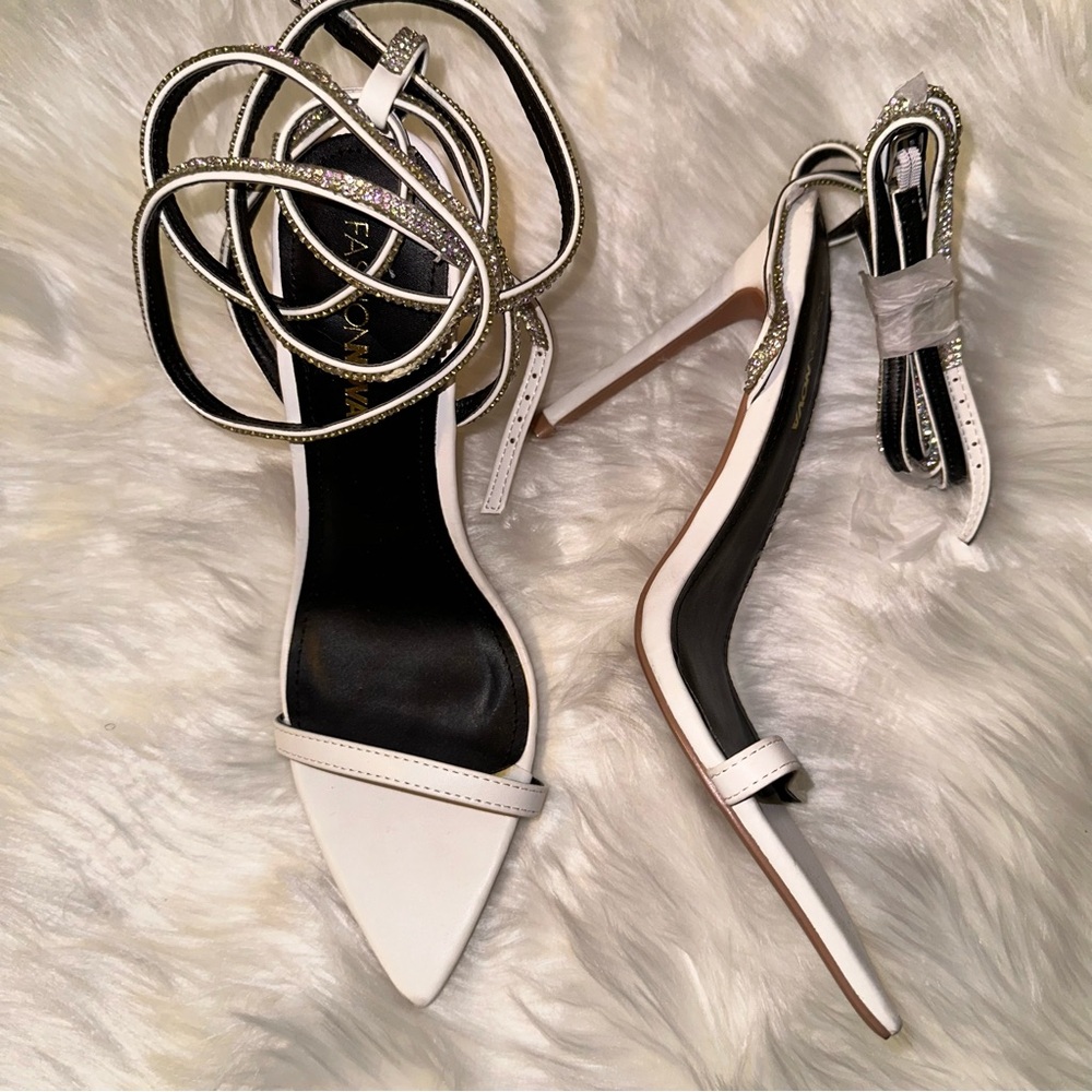FN Rhinestone heels💎